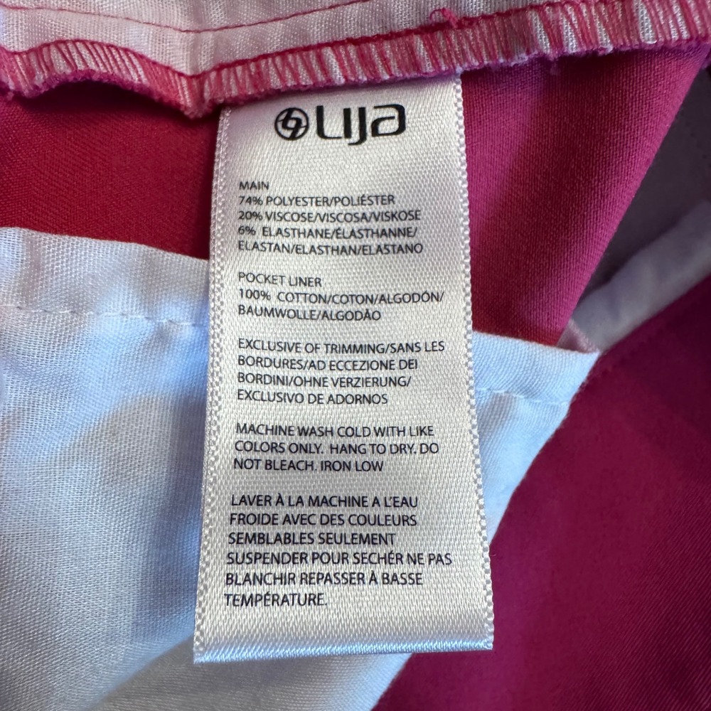 Women sz 4 Lija pink golf shorts Bermuda shorts casual sports walking - Picture 5 of 6